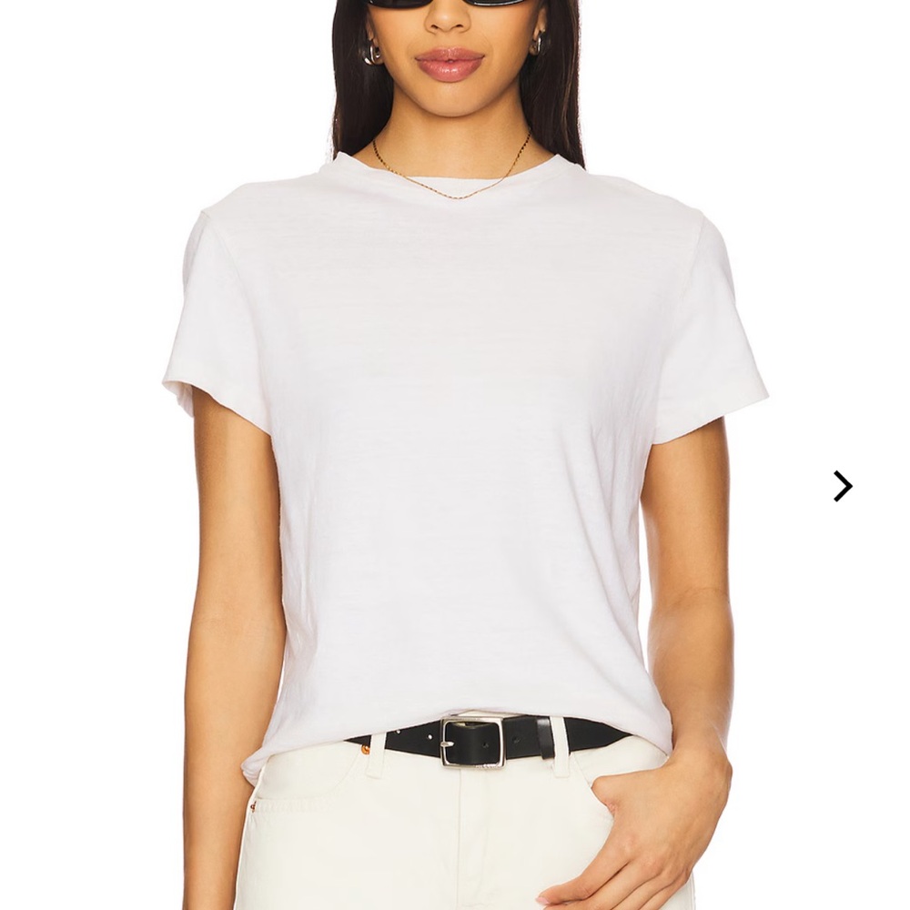 Re/Done x Hanes: White Short Sleeve Tee - Classic NWOT